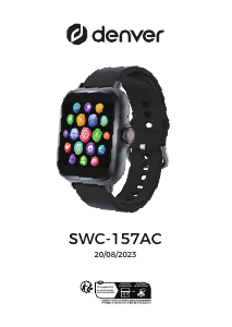 Instrukcja Denver SWC-157AC Smartwatch