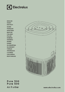 Manuál Electrolux EPO50371UG Čistička vzduchu