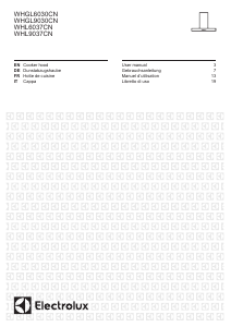 Manuale Electrolux WHL9037CN Cappa da cucina