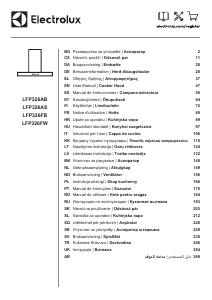 Priročnik Electrolux LFP326AB Kuhinjska napa