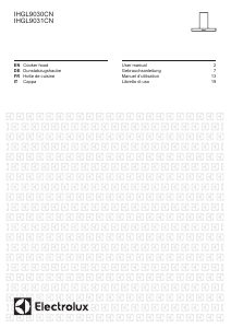 Manuale Electrolux IHGL9031CN Cappa da cucina