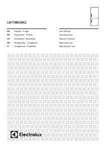 Manuale Electrolux LNT7ME36K2 Frigorifero-congelatore