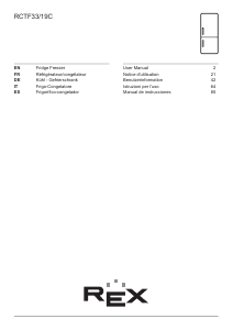 Manuale Electrolux RCTF33/19C Frigorifero-congelatore