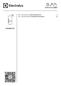 Kasutusjuhend Electrolux ENV9MC18S Külmik-sügavkülmik