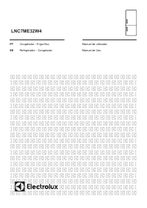 Manual Electrolux LNC7ME32W4 Frigorífico combinado