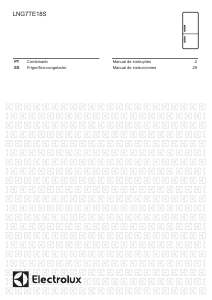 Manual Electrolux LNG7TE18S Frigorífico combinado