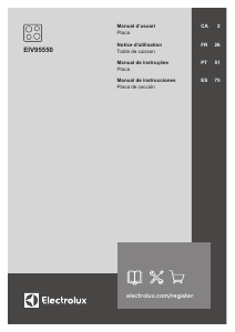 Manual Electrolux EIV95550 Placa