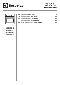 Bedienungsanleitung Electrolux LOB8S09X Backofen