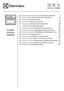 Manual Electrolux EVL6E46X Cuptor