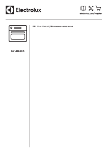 Manual Electrolux EVLBE08X Oven