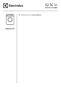 Kullanım kılavuzu Electrolux EW6F341PST Çamaşır makinesi