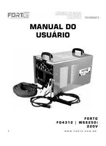 Manual FORTG FG4312 Aparelho de soldar