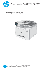 Hướng dẫn sử dụng HP Color LaserJet Pro MFP M281 Máy in đa chức năng