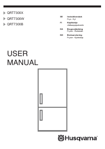 Bruksanvisning Husqvarna QRT7300W Kjøle-fryseskap