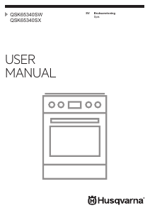 Bruksanvisning Husqvarna QSK65340SX Spis