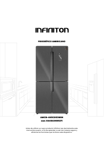 Manual de uso Infiniton AMCB-460CD83WEN Frigorífico combinado