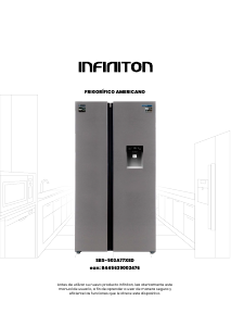 Manual Infiniton SBS-503A77XED Fridge-Freezer