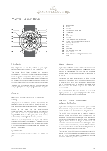 Manual Jaeger LeCoultre Master Grand Reveil Q163842A Watch