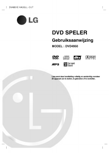 Handleiding LG DVD4950 DVD speler