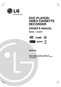 Handleiding LG V390HP DVD-Video combinatie