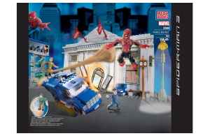 Mode d’emploi Mega Bloks set 2004 Spider-Man 3 Sandman bank heist