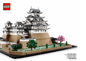 Manual Lego set 21060 Architecture Himeji castle