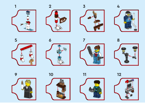 Bedienungsanleitung Lego set 60381 City LEGO City Adventskalender 2023