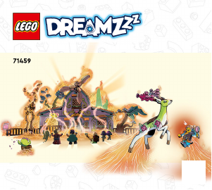 Vadovas Lego set 71459 DREAMZzz Sapnų būtybių arklidės