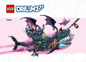 Manual Lego set 71469 DREAMZzz Nightmare shark ship