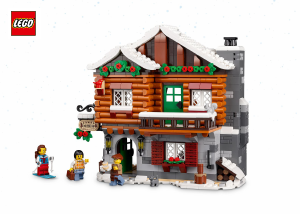 Manual Lego set 10325 Icons Alpine lodge