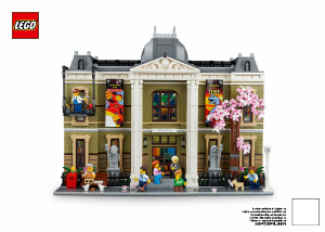 Bedienungsanleitung Lego set 10326 Icons Naturhistorisches Museum