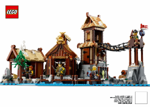 Manual de uso Lego set 21343 Ideas Poblado Vikingo