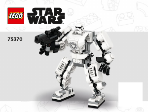 Handleiding Lego set 75370 Star Wars Stormtrooper mecha