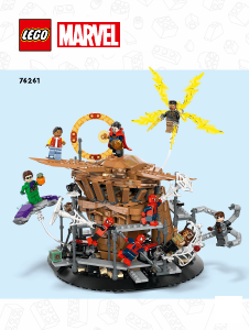 Vadovas Lego set 76261 Super Heroes Paskutinis žmogaus-voro mūšis