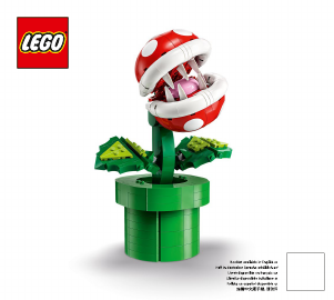 Használati útmutató Lego set 71426 Super Mario Piranha növény