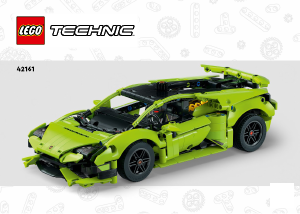 Manual Lego set 42161 Technic Lamborghini Huracán Tecnica