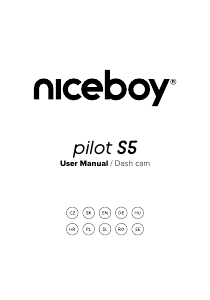 Manual Niceboy PILOT S5 Camera de acțiune