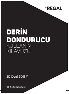 Kullanım kılavuzu Regal SD Dual 5011 Y Dondurucu