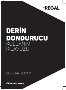 Kullanım kılavuzu Regal SD Dual 3011 Y Dondurucu