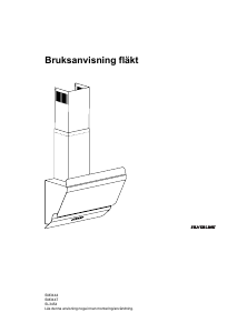 Bruksanvisning Silverline SM 3444 Misa Köksfläkt