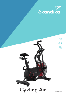 Mode d’emploi Skandika SF-3120 Cykling Air Vélo elliptique