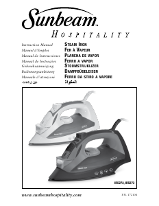 Manual Sunbeam IR5272 Iron