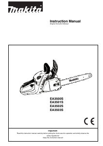 Manual Makita EA3500S Chainsaw