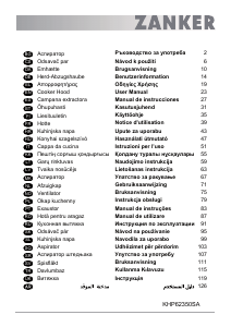 Εγχειρίδιο Zanker KHP62350SA Απορροφητήρας