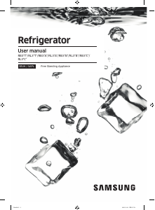 Manual Samsung RL38T675DS9 Fridge-Freezer