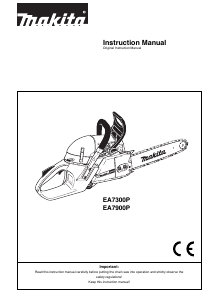 Manual Makita EA7900P Chainsaw
