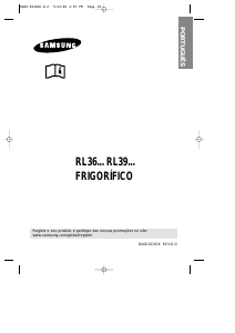 Manual Samsung RL39EBSW Frigorífico combinado