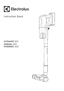 Manual de uso Electrolux EP81U25ULT Aspirador