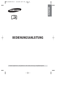 Bedienungsanleitung Samsung RL39SBSM Kühl-gefrierkombination