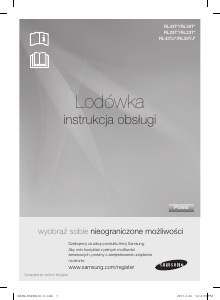 Instrukcja Samsung RL39TJCTS Lodówko-zamrażarka